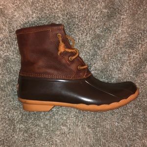 Sperry Duck Boots, Brown 9.5